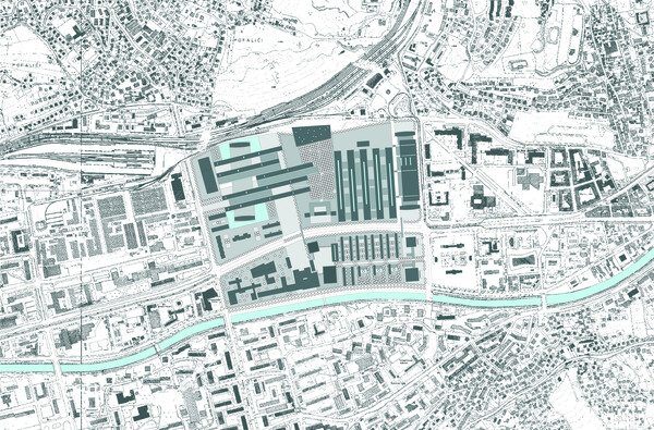 Marijin Dvor Sarajevo Situationsplan