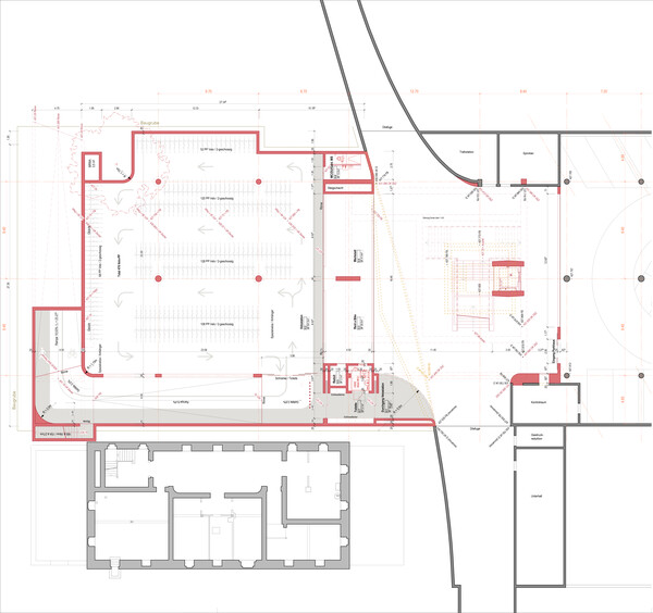 Bahnhofplatz Zofingen Grundriss Niveau Velostation